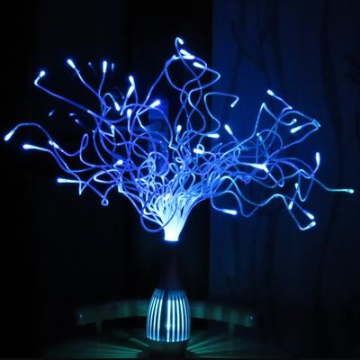 DIY Vase Lamp fiber optic lighting supplies