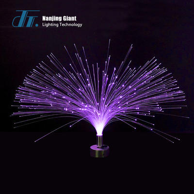 Fiber optic table lamp  flower fiber optic light